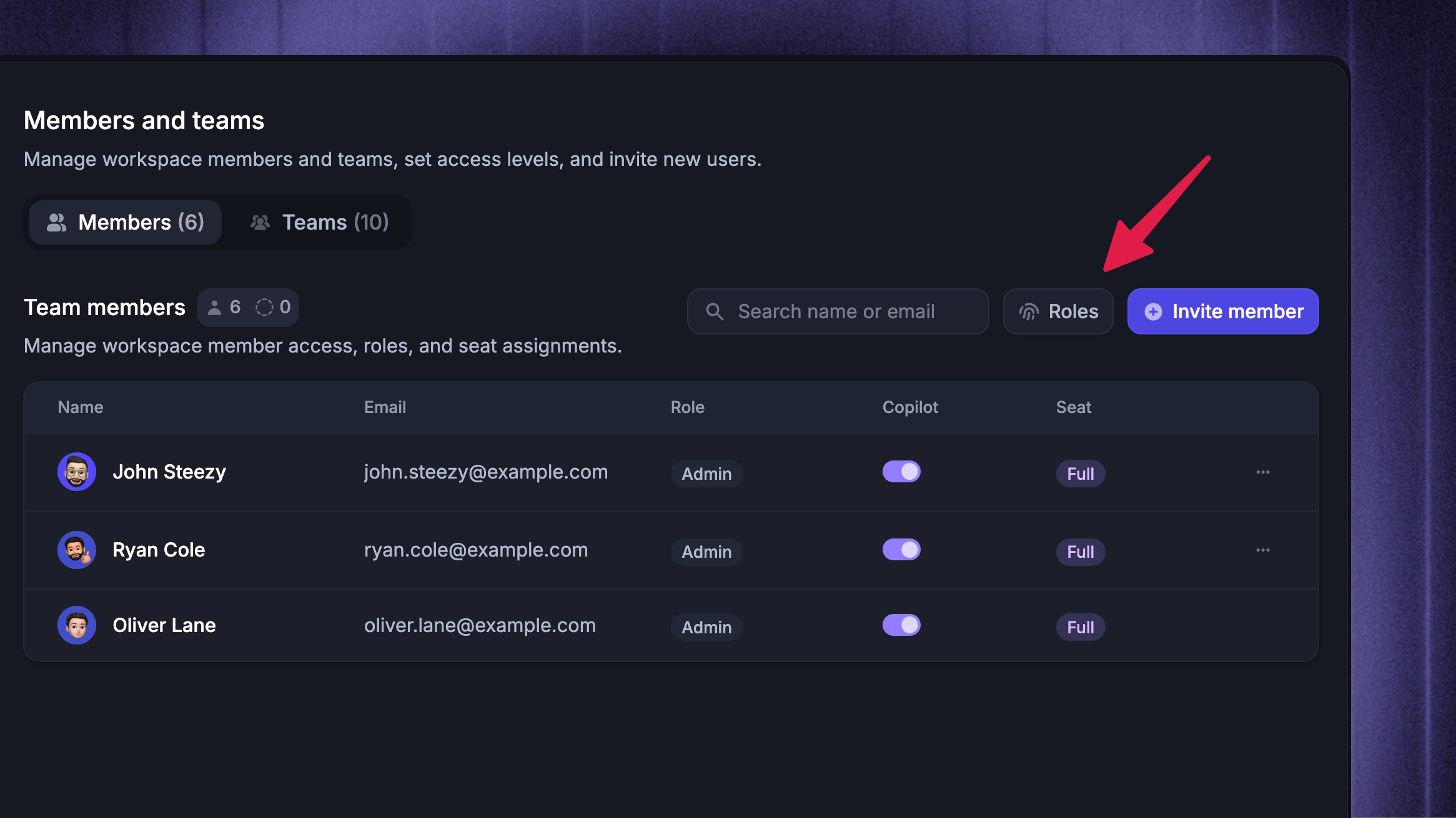 Customizing admin roles on the Enterprise plan.